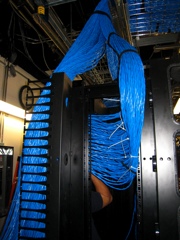 This much Cat6A is heavy & bulky
