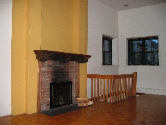 Fireplace! (needs cleaning)