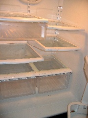 Fridge needs a cleaning