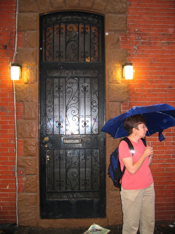 A serious front door/gate