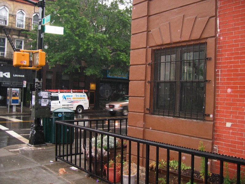 Our corner, on 2nd St