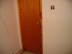 HVAC access in storeroom