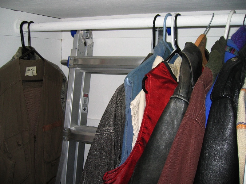 Our clothes, Julia's closet