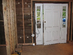 Main entrance from DR