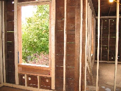 Looking out from the LR