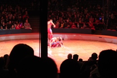 Flying through the air