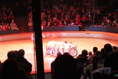 "I will jump 5 tumblers."