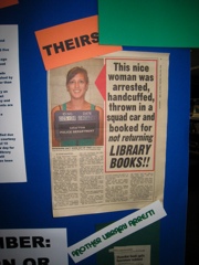 THEIR library book return policy