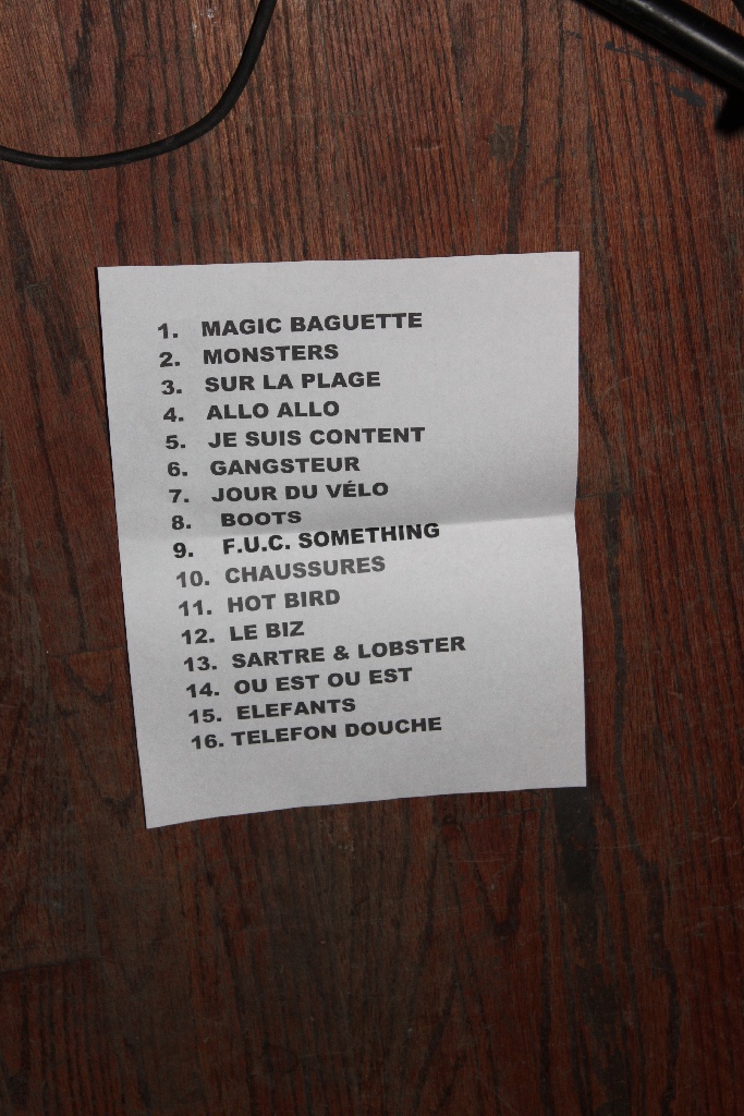 LSC set list