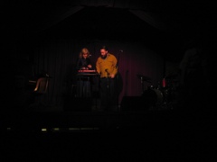 Ana & the soundman/owner