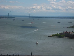 Busy Hudson River