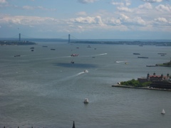 Fleet week -- plenty of shipping