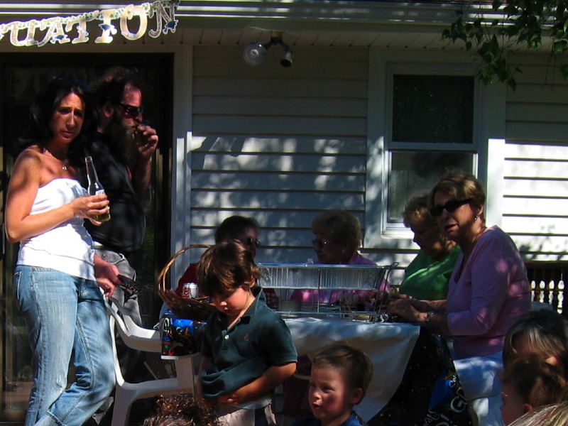 Tracy, Ron, ?, Thelma, ?, Anne, Maxine, & Susan