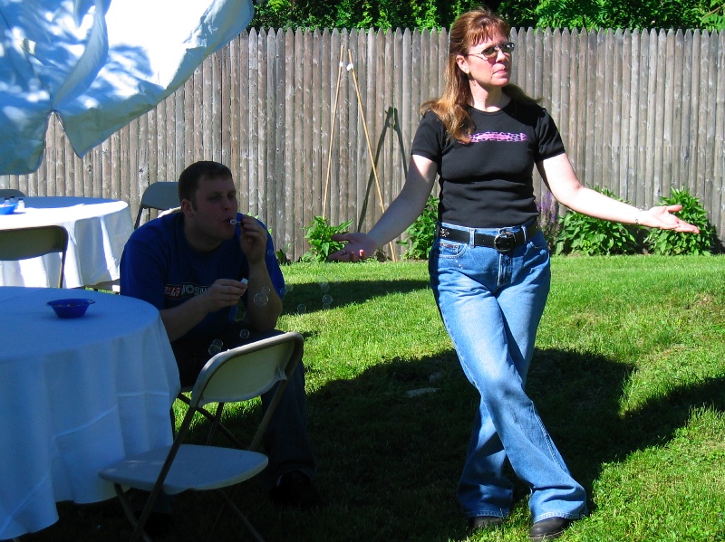 Jane says: "No trouble."