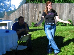 Jane says: "No trouble."