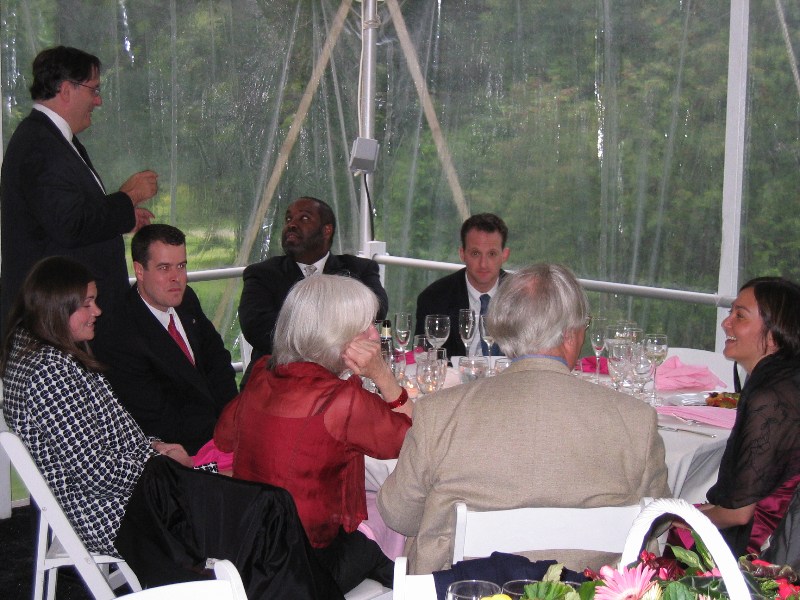 Hon. Robinson, Brandon Skolnik, Matthea Marquart, Tony, Judy Raffel, Karen & John Durham