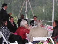 Hon. Robinson, Brandon Skolnik, Matthea Marquart, Tony, Judy Raffel, Karen & John Durham