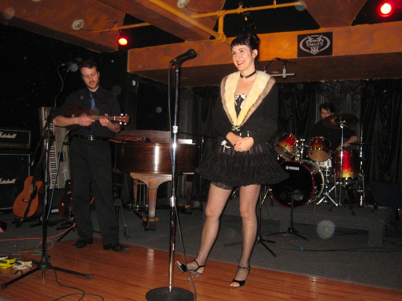 Molly welcomes her guests