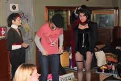 "I'm not a lesbian, despite this outfit."