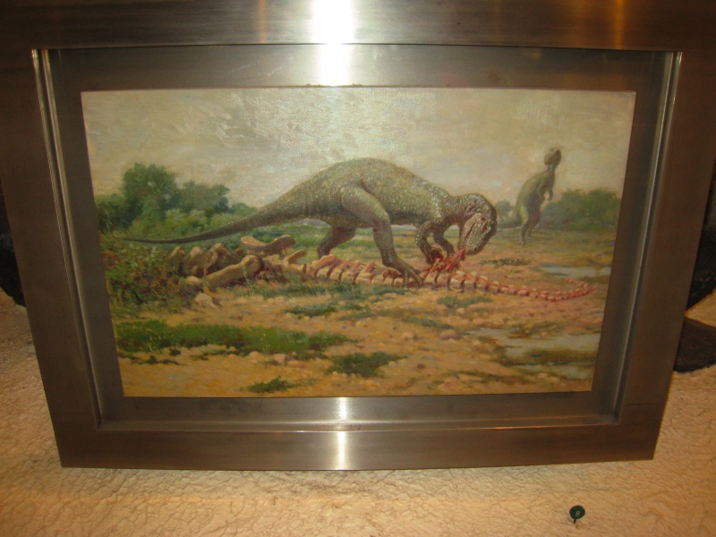 famous dinosaur portrait