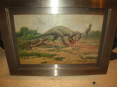 famous dinosaur portrait