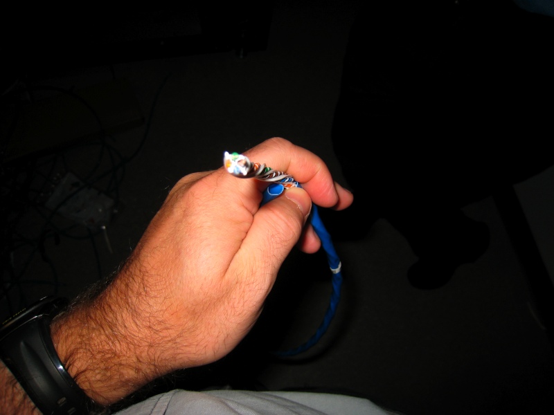 Cat6A endoskeleton & exoskeleton. Twisted!