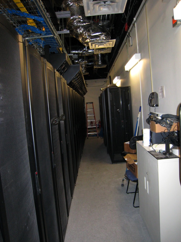 East aisle, looking north