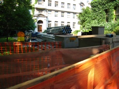 Lots of plumbing (also some blue, but not data)