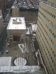 DW Bronk Hall on the right