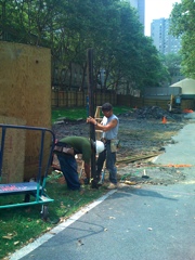 Building a wall (iPhone)