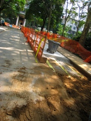 They've started filling in