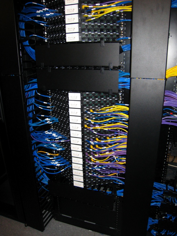 24-port offset patch panels