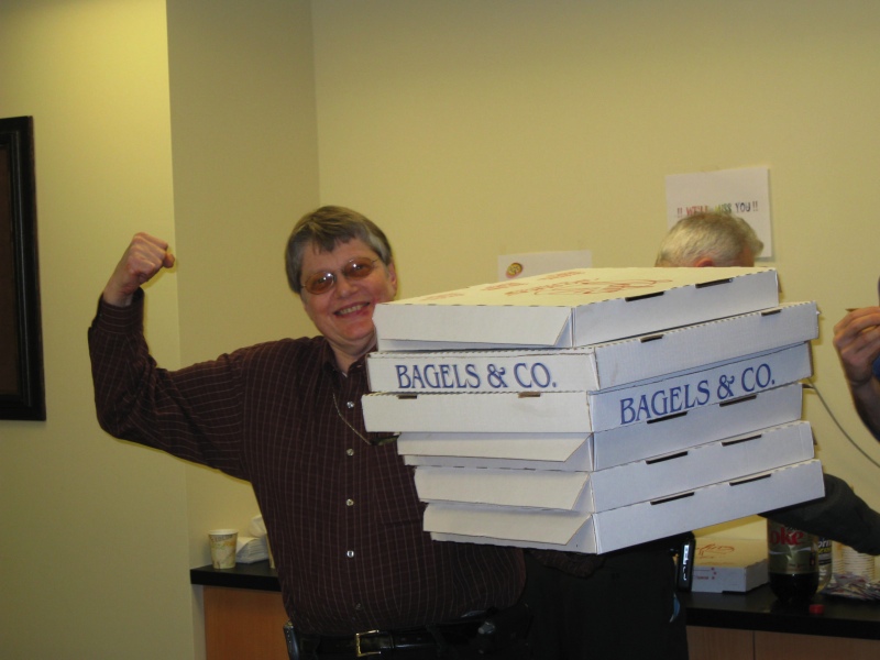 Mighty Tony carries 6 empties