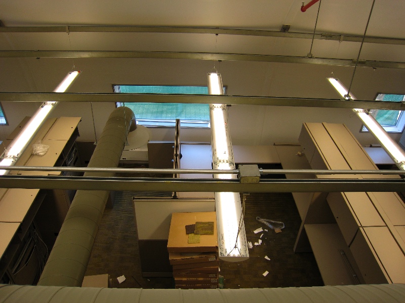 My cube at the lower left