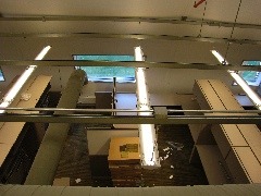 My cube at the lower left