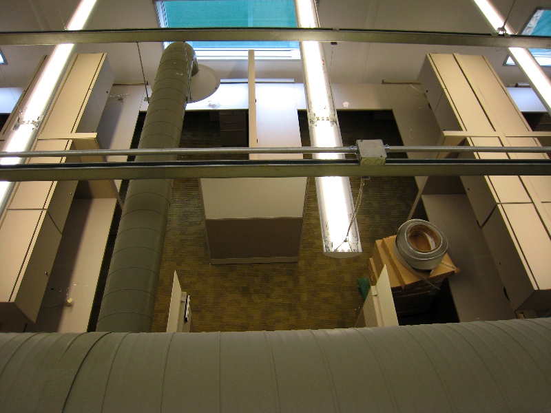 Our cube, from above